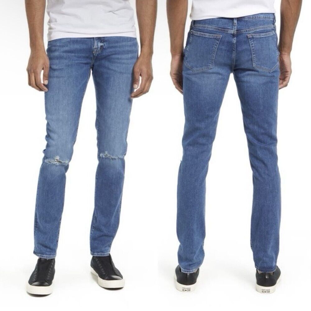 Frame L’homme Slim Blue Jeans, Men’s Size 29 X 29